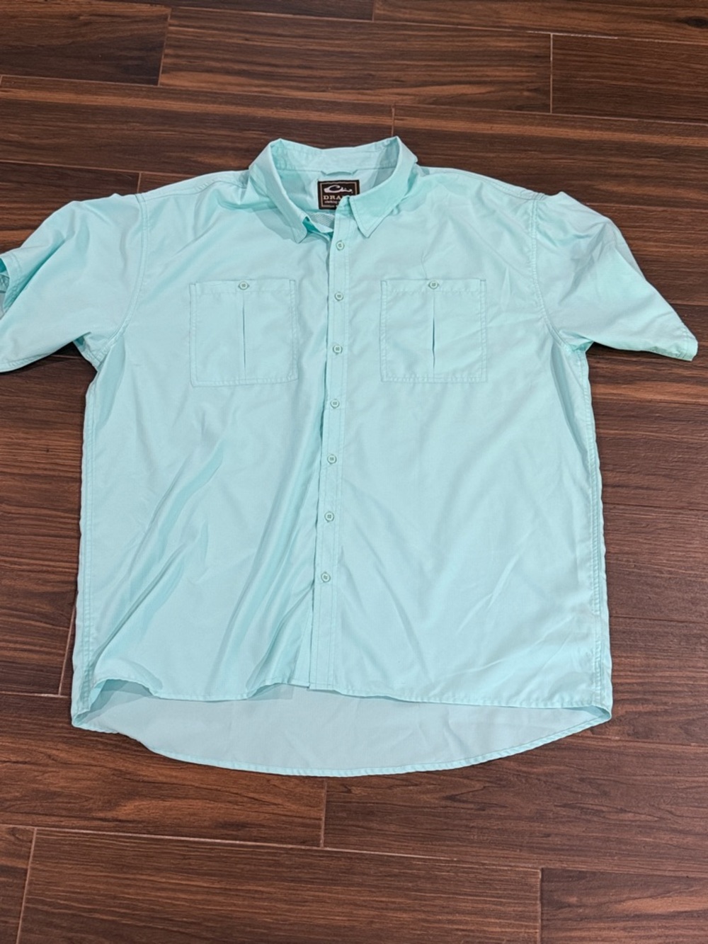Drake Men's Short-Sleeve Button-Up Shirt 2X